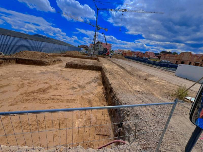 Terrassement d'envergure pour un collectif de 3 bâtiments à Schirmeck